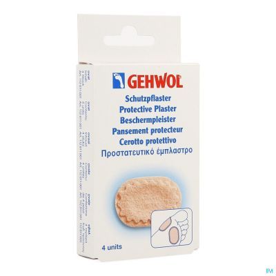 Gehwol Beschermpleister Ovaal 4