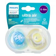 Avent Sucette Ultra Animal Mix + 0 Mois