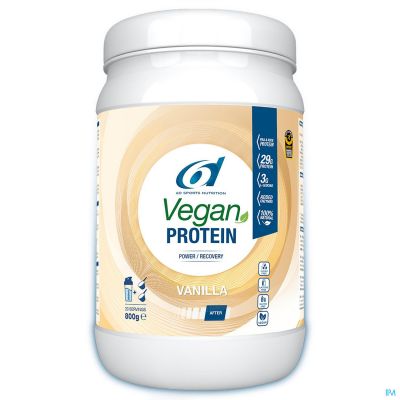 6d Vegan Protein Vanilla 800g