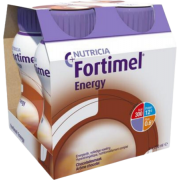 Fortimel Energy Chocolade Flesjes 4X200Ml