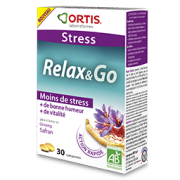 ORTIS RELAX AND GO BIO 30 COMPRIMES