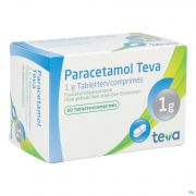 Paracetamol Teva Comprimes 60 X 1 g