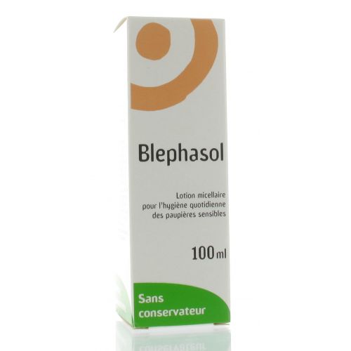 BLEPHASOL LOTION NETTOYANTE STERILE POUR PAUPIERES 100 ML      