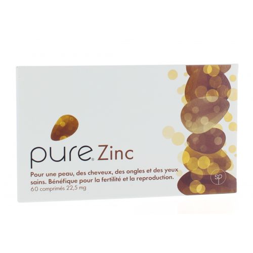 PURE ZINC 60 COMPRIMES