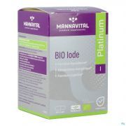 Mannavital Iode Platinum Bio V-caps 90
