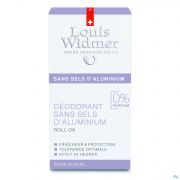 Louis Widmer Widmer Deo Zonder Alu N/parf Roll-On 50Ml