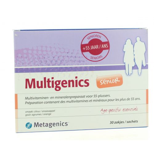 METAGENICS MULTIGENICS SENIOR 30 SACHETS
