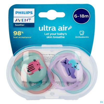 Philips Avent Fopspeen +6m Air Chat