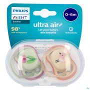 Philips Avent Sucette +0 Mois Air Mix Fruits