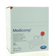 HARTMANN MEDICOMP COMPRESSES STERILES 4 PLIS 7,5 X 7,5 CM (25 X 2)