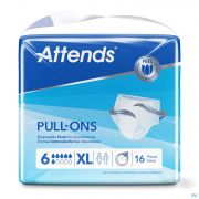Attends Pull-Ons 6 Xl 1X16