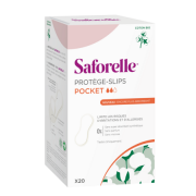 Saforelle Coton Protect Inlegkruisjes Pocket 20