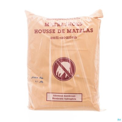 Amp Housse Anti Acarien 140x200x18cm