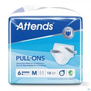 Attends Pull-Ons 6 M 1X18