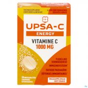 Upsa C Energy 1000 mg Comprimés Effervescent (20)