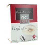 PROTIDIET BOISSON CHAUDE CAPPUCCINO POUDRE SACHET (5) 