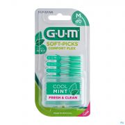 GUM SOFT PICK COMFORT FLEX MEDIUM MINT (40)