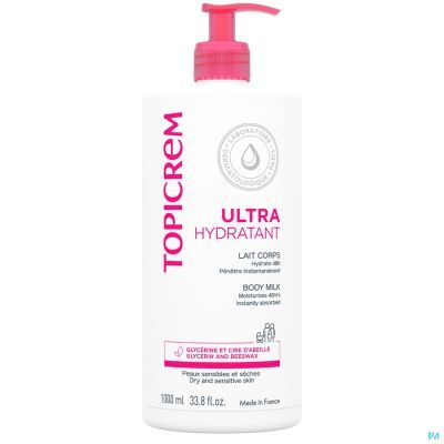 Topicrem Um Lait Corps Hydratant 1000ml