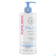 Topicrem Bb gel Nettoyant 2 En 1 Flacon Pompe 500 ml