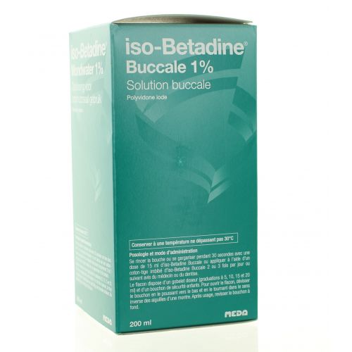 ISO BETADINE BUCCALE 1% 200 ML