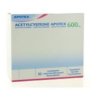 ACETYLCYSTEINE COMPRIMES EFFERVESCENTS 30 X 600 MG APOTEX