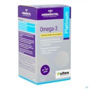 Mannavital Omega 3 Huile De Poisson Capsules (60)