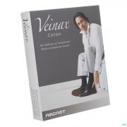 Veinax Chaussette Homme Coton 2 Long Bleu Marine (2) - Vue détail 1