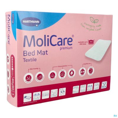 Molicare Premium Bed Mat Text. 7 Drops 85x90cm
