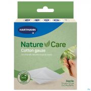 Nature & Care Nature Care Katoen Kompressen 7,5X7,5Cm 5X2