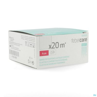 Febelcare Haft Bande Fix.elastiq. Cohesive 4cmx20m