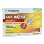 ARKOROYAL DYNERGIE 20 AMPOULES