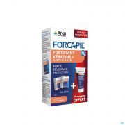 Arkopharma Forcapil Ontdekkingspack Caps 2X60+Sh 200Ml grat.