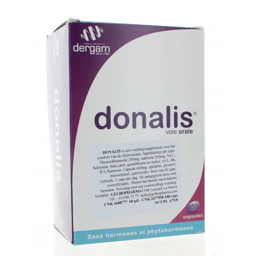 DONALIS DERGAM 180 CAPSULES