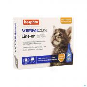 Beaphar Vermicon Line-On Chaton 3 X 0,75 ml - Vue détail 1