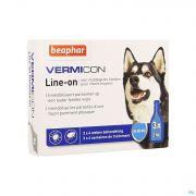 Beaphar Vermicon Line-On Chien Moyen 3 X 3 ml - Vue détail 1