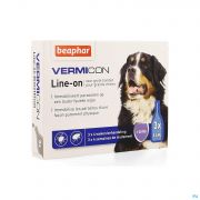Beaphar Vermicon Line-On grand Chien 3 X 4,5 ml - Vue détail 1