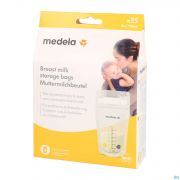 Medela Zakjes Voor Moedermelk 180Ml 25