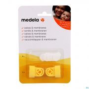 Medela Vacuum Set 2 Kleppen+6 Membranen 8000727