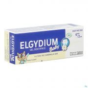 Elgydium Baby Dentifrice - Dentifrice Bébé 6 Mois / 2 Ans – Certifié Bio