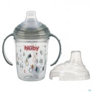Nuby Antilekbeker Uit Tritan Met Print 240Ml 6M+ - Product 1