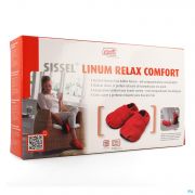 Sissel Linum Relax Comf.warmtepant.lijnz.41-45Rood - Detail 1