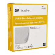 Systagenix Inadine Kp Doordr. 9,5X 9,5Cm 10 P01491