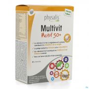 Physalis Multivit Actif 50+ Comp 30