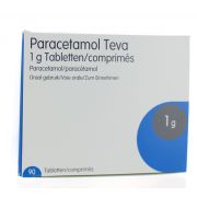 PARACETAMOL TEVA COMPRIMES 120 X 1 G
