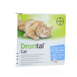 DRONTAL CHAT 2 COMPRIMES