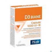 Pileje D3 Biane 1000 Ui 30 Capsules