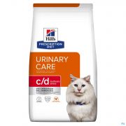 Hills Pet Nutrition Prescription Diet Feline C/d Stress Chicken 3Kg - Detail 1