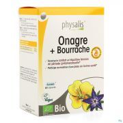 Physalis Teunisbloem+bernagie Bio Caps 60