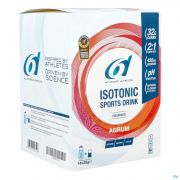 6D Sports 6D Isotonic Sports Drink Agrum Pdr Zakje 14X35G