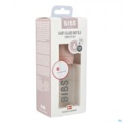 Bibs Biberon Verre 110ml Set Complet Blush